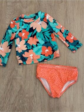 Carter’s 6M Girls Jungle Two Piece Swimsuit